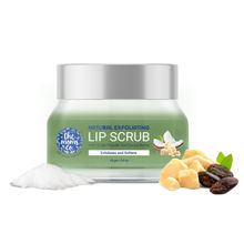 The Moms Co Natural Exfoliating Lip Scrub For Dry & Chapped Lip With Cocoa butter & Vitamin E